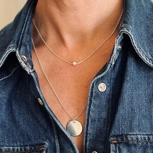 One Pearl Necklace