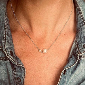 Two Pearl Necklace